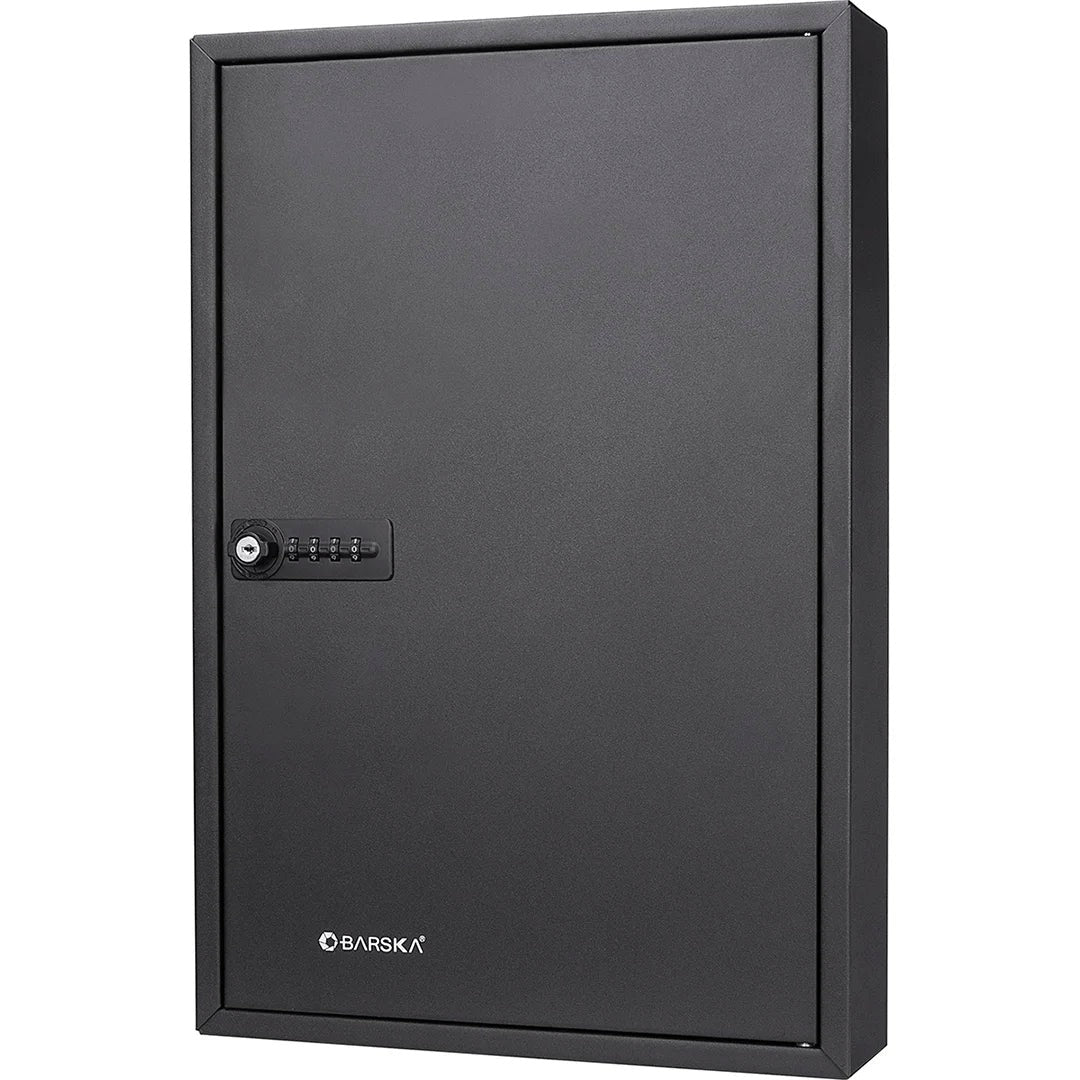 Barska Steel Key Cabinet, Black - 64 Keys