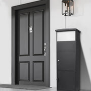 Barska CB13332 Steel Parcel Mailbox, 16 1/8" Wide, Black - photo 5