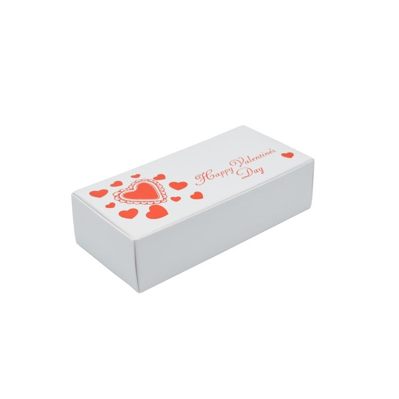Simplex Paperboard Candy Box, 3 3/8" x 7 1/8", 250/Case - 1-Piece Valentine's Day