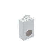 Simplex Paperboard Candy Box White, 3 1/2" Long, 250/Case - 0.5 lb.