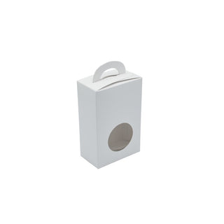Simplex Paperboard Candy Box White, 3 1/2" Long, 250/Case - 0.5 lb.