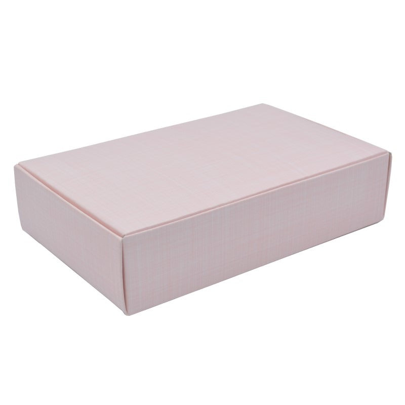 Simplex Paperboard Candy Box, 4 5/8" Wide, 250/Case - Pink Linen