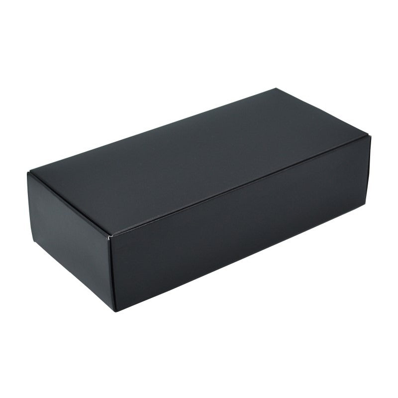 Simplex Paperboard Candy Box, 3 3/8" x 7 1/8", 250/Case - 1-Piece Black