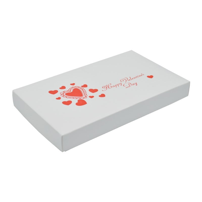 Simplex Paperboard Candy Box, 5 5/8" x 9 3/8" - Valentine's Day 125/Case