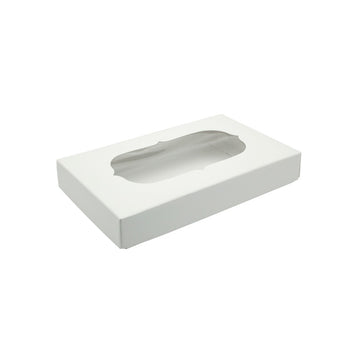 Simplex Paperboard Candy Box, 4 3/8" x 7", White, 250/Case - Design