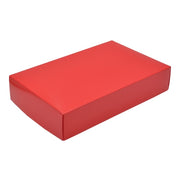 Simplex Paperboard Candy Box, 9 3/8" Long - Red