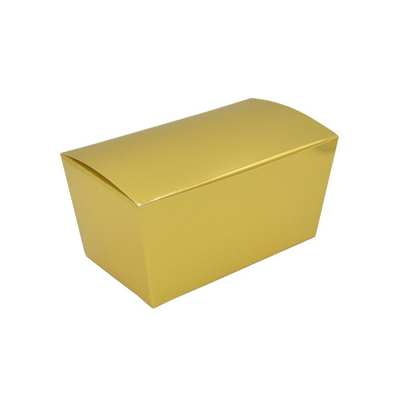 Simplex Paperboard Candy Box, Gold, 250/Case - 6 9/16"