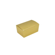 Simplex Paperboard Candy Box, Gold, 250/Case - 4 1/8"