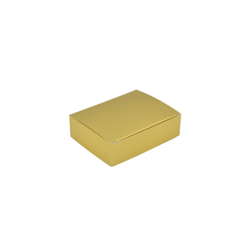 Simplex Paperboard Candy Box, Gold, 250/Case - 4 1/2"