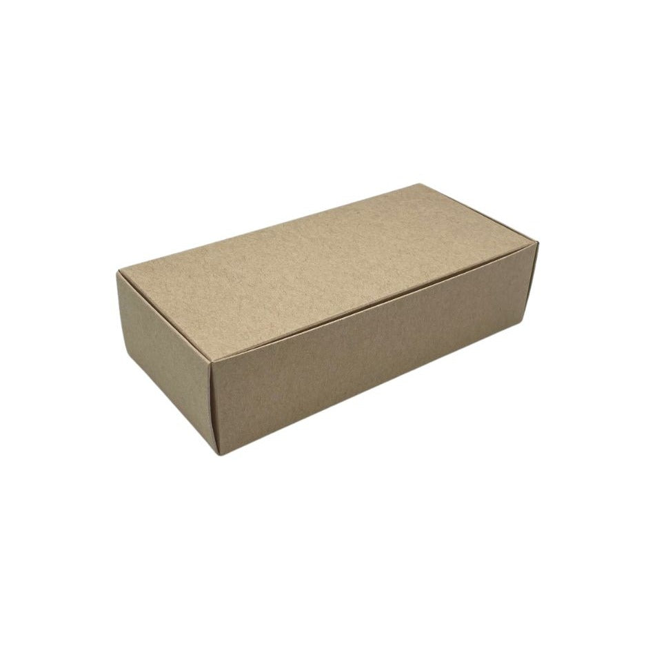 Simplex Paperboard Candy Box, 3 3/8" x 7 1/8", 250/Case - Customizable 1-Piece Kraft