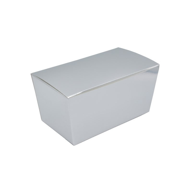 Simplex Paperboard Candy Box, 3 11/16" x 6 9/16", 250/Case - Silver