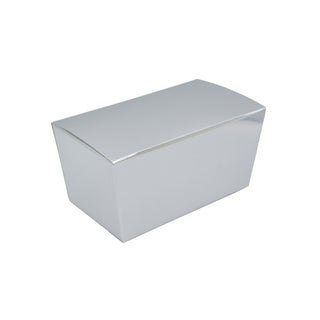 Simplex Paperboard Candy Box, 3 11/16" x 6 9/16", 250/Case - Silver