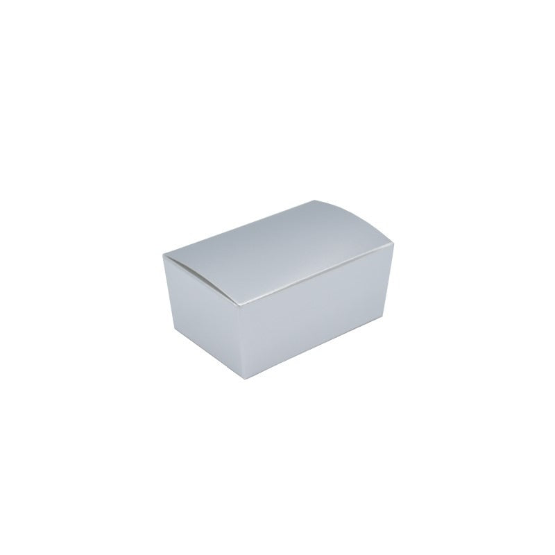 Simplex Paperboard Candy Box, 2 9/16" x 4 1/8", 250/Case - Silver