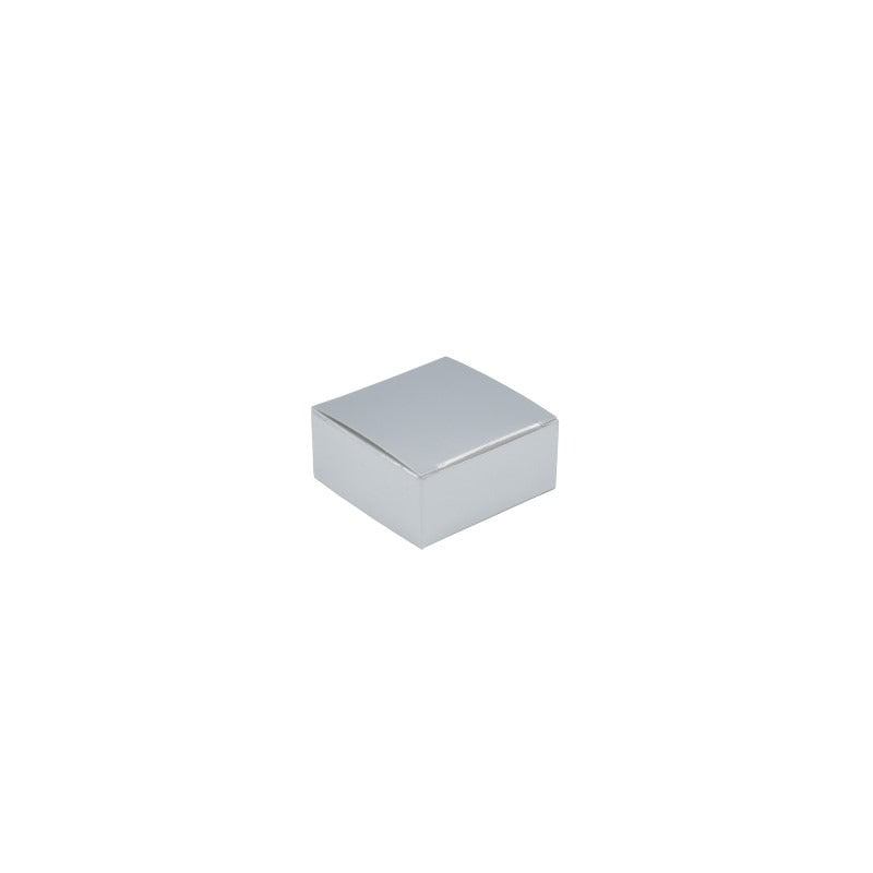 Simplex Candy Box, 2 1/2" x 2 1/2", 250/Case - Silver