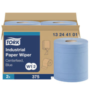 Tork 13244101 Synthetic Fibers Pull Roll, 11" x 15 3/4", Blue, 750/Case - photo 2