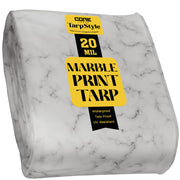 Core Tarps CT-708 Poly Tarp, White - 30' x 40'