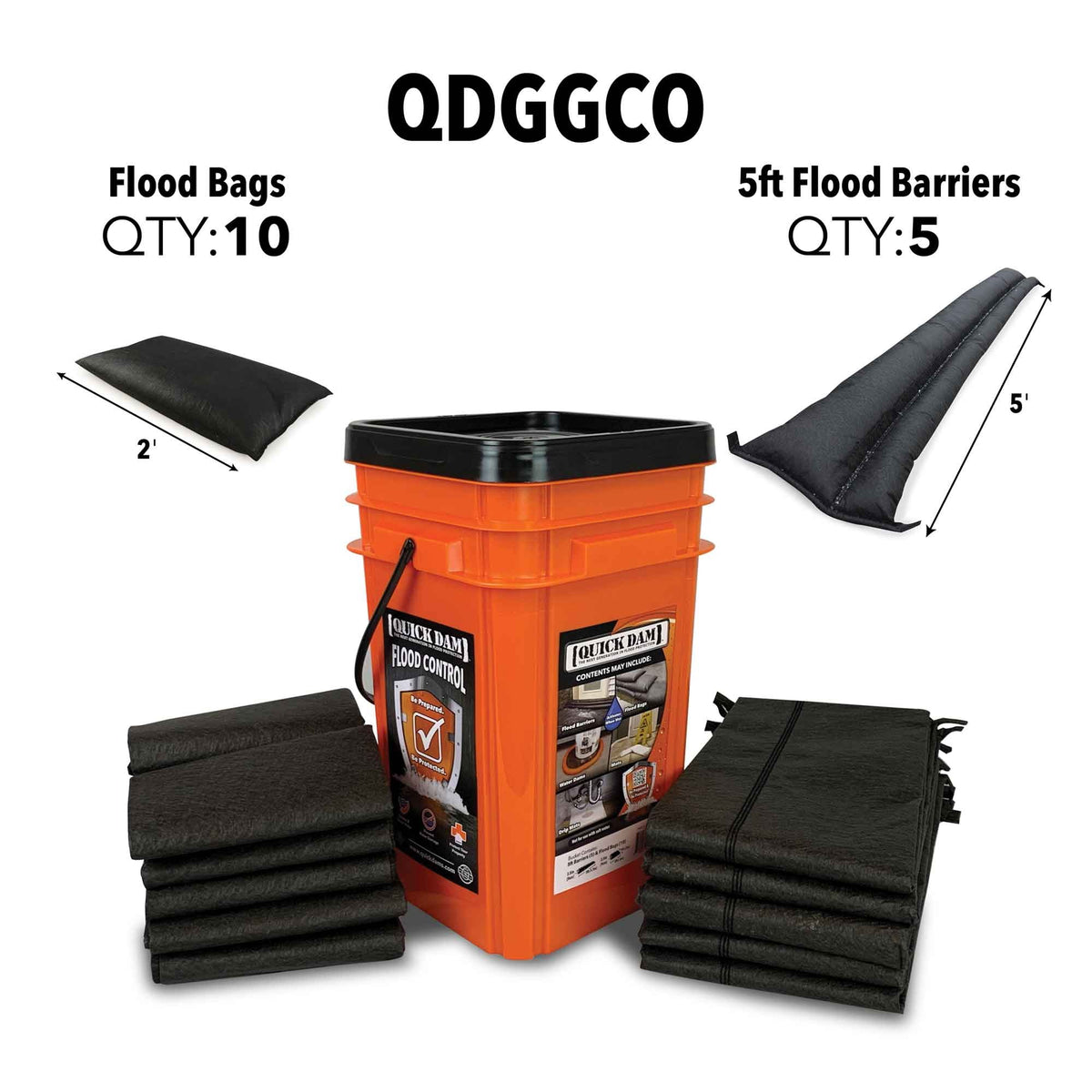 Quick Dam QDGGCO Control Combo Kit, 24" Long - photo 2