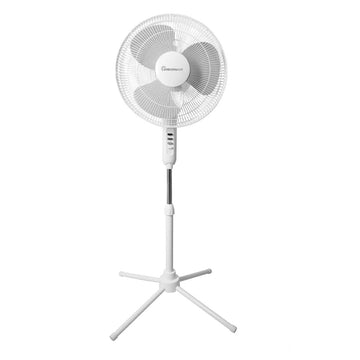 VisionAir 1VAFP16W Plastic Pedestal Fan, 28 1/2" Wide, 120V - Default Title