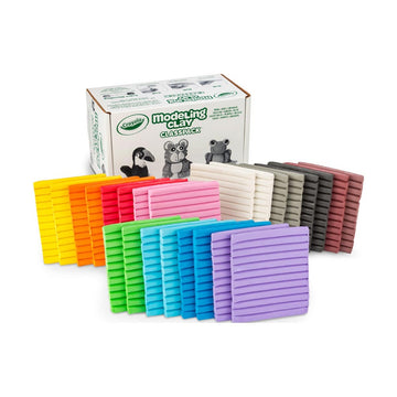 Crayola 230288 Clay Classpack, 12 Colors, Assorted - Default Title