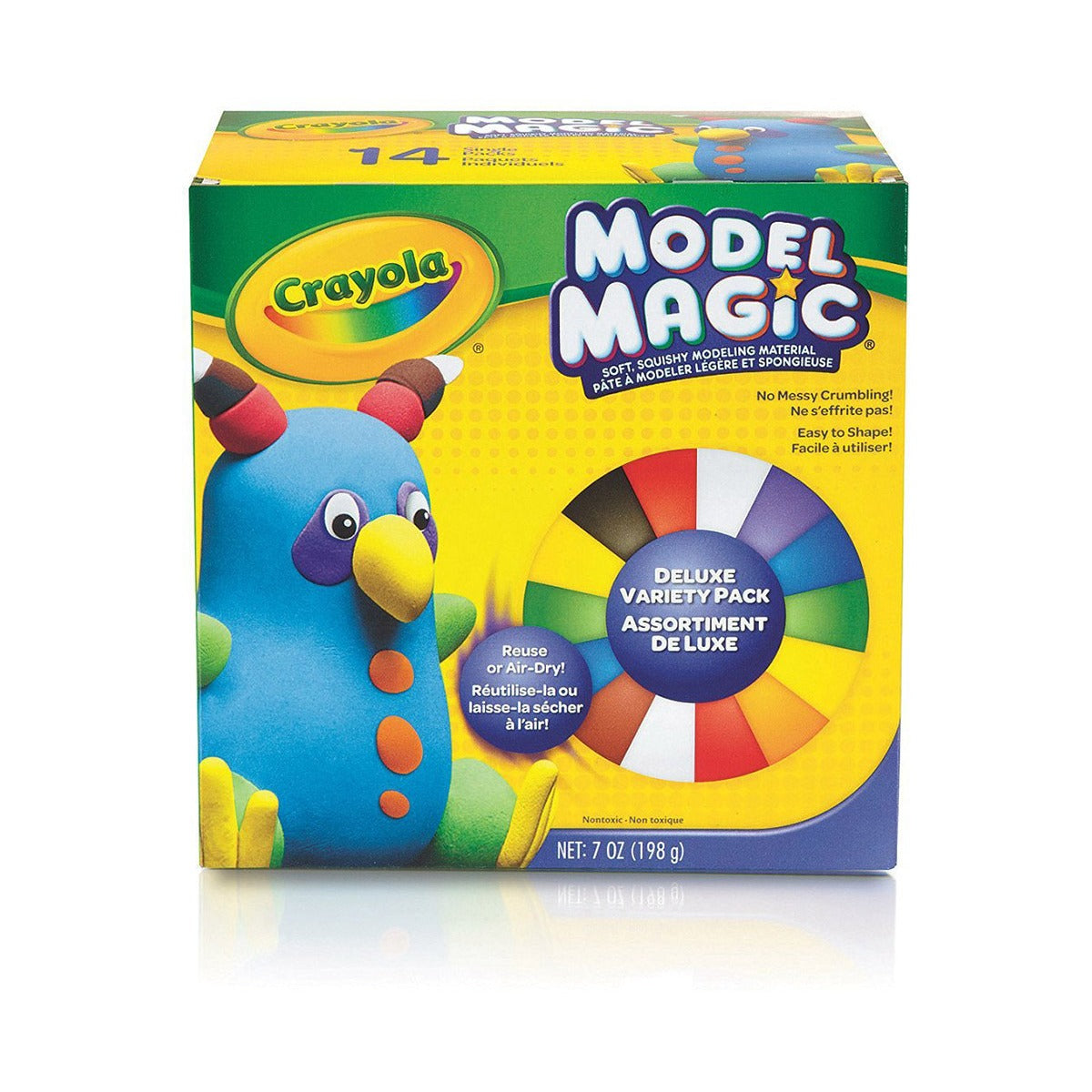 Crayola 232403 Modeling Compound, 9 Colors, Assorted - Default Title