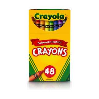 Crayola 520048 Wax Tuck Box, Assorted - Default Title