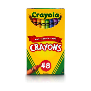 Crayola 520048 Wax Tuck Box, Assorted - Default Title