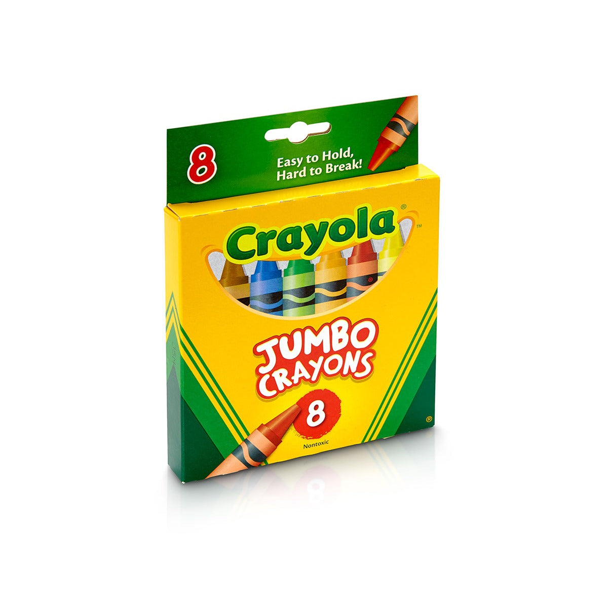 Crayola 520389 Wax Crayon, 8 Colors, Assorted - photo 2