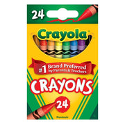 Crayola Crayon Box, Assorted - 24 Colors