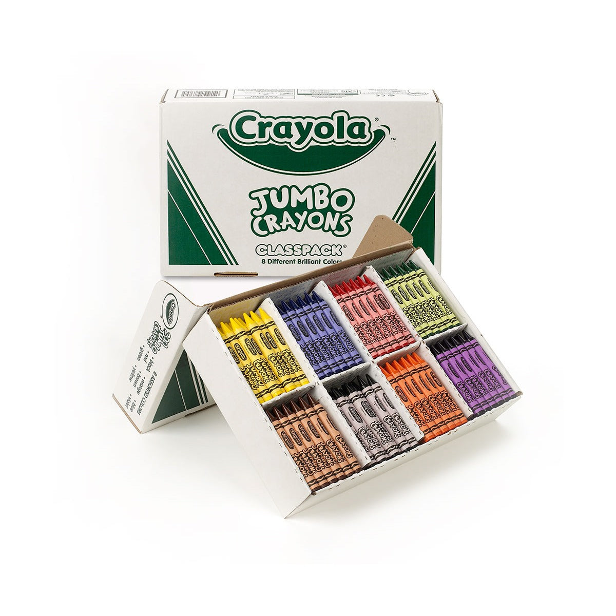 Crayola 528389 Crayon, 8 Colors, Assorted - photo 3