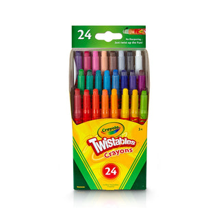 Crayola 529724 Wax Crayon, 24 Colors, Assorted - Default Title
