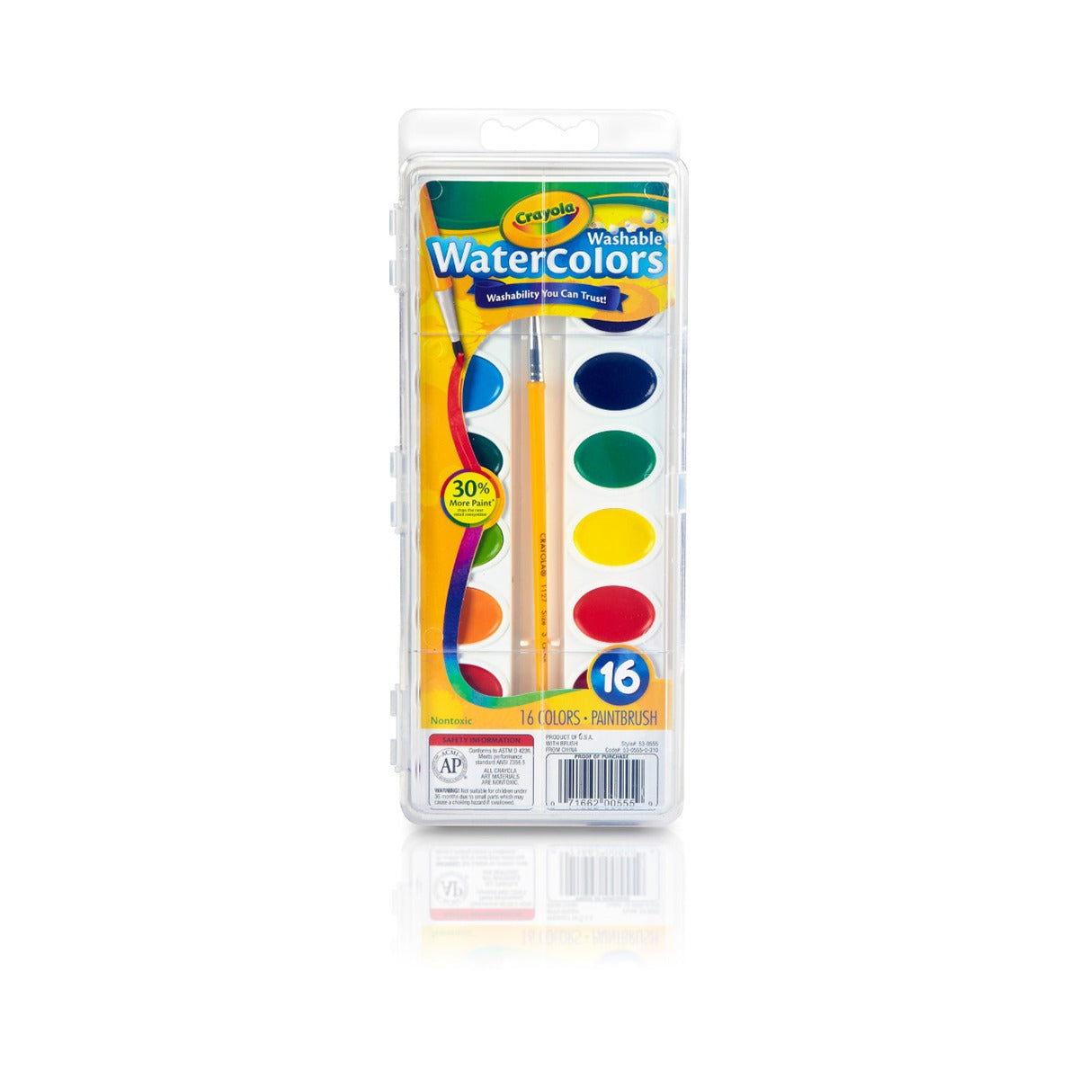 Crayola Paint Set, Assorted - 16 Colors