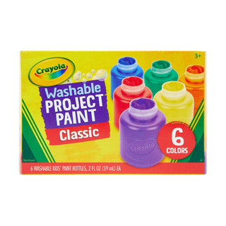 Crayola Paint, 2 oz., Assorted - 6