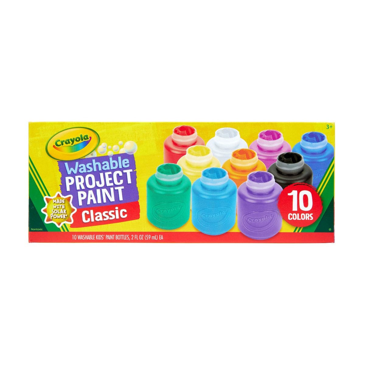 Crayola Paint, 2 oz., Assorted - 10