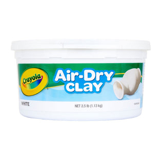 Crayola Clay, 1 Color, White - 2.5 lb.
