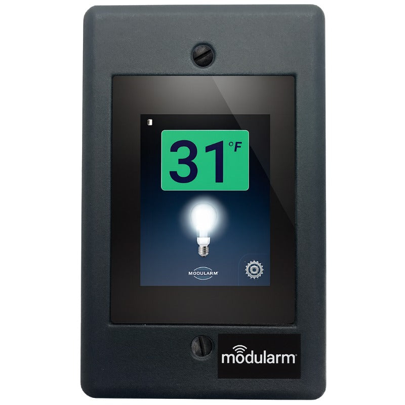 Kitchen Brains 75LCT WE Screen Multi-Monitor, 2 7/8" x 4 5/8", Black - 2"