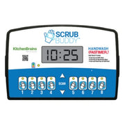 Kitchen Brains SCRUB_BUDDY Plastic Kitchen Timer, 7 5/8" Wide, Blue - Default Title