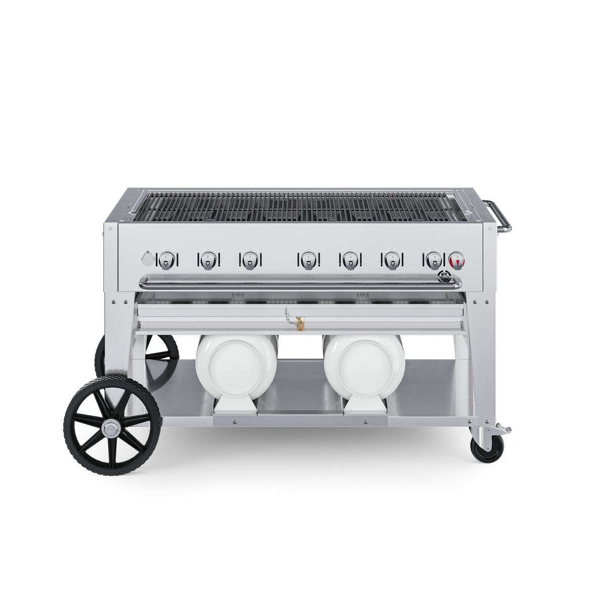 Crown Verity CV-CCB Stainless Steel Outdoor Grill, 36" High - 56"