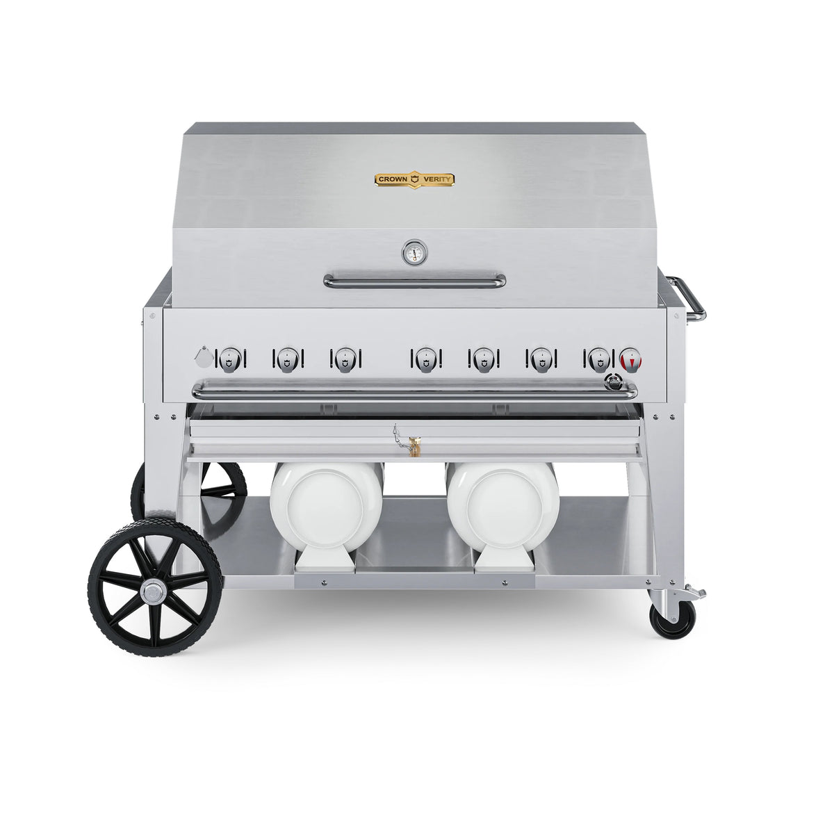 Crown Verity Stainless Steel Outdoor Grill - 56"