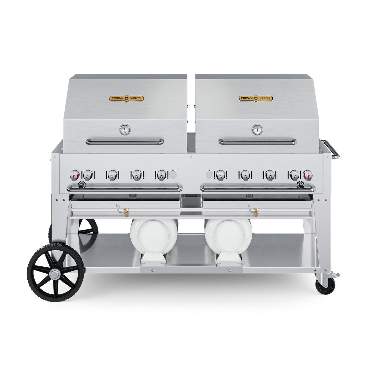 Crown Verity Stainless Steel Outdoor Grill - 69"
