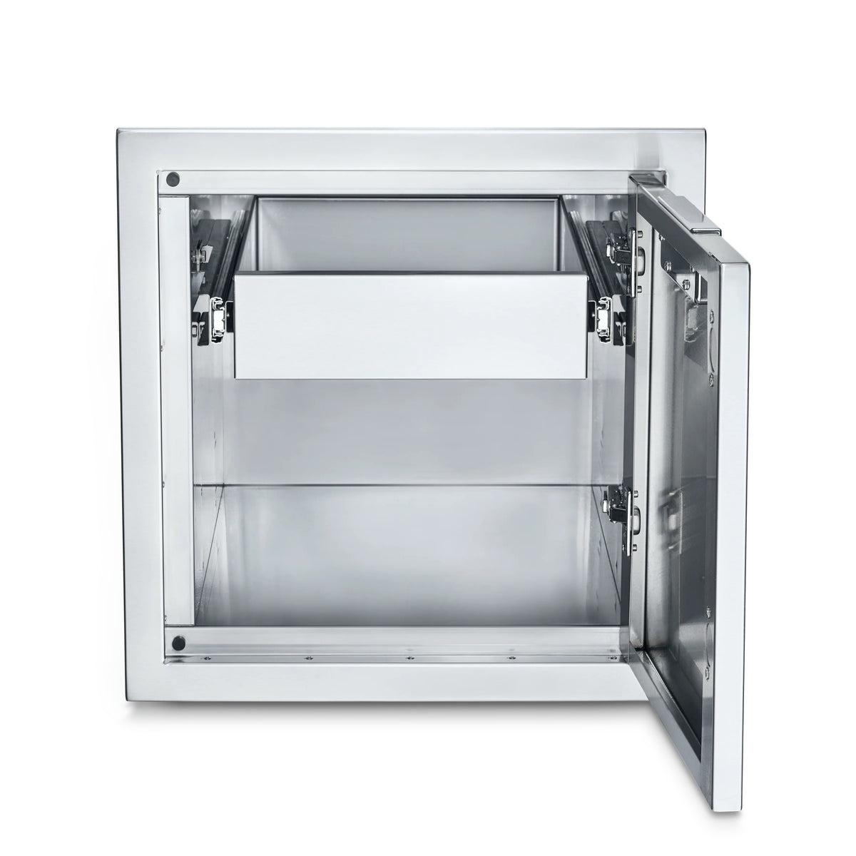 Crown Verity IBISC-1D Stainless Steel Cabinet, 21 9/16" Wide, Silver - Default Title