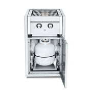 Crown Verity IBISC-SBLP-PH Stainless Steel Cabinet, 21 5/16" Wide, Silver - Default Title