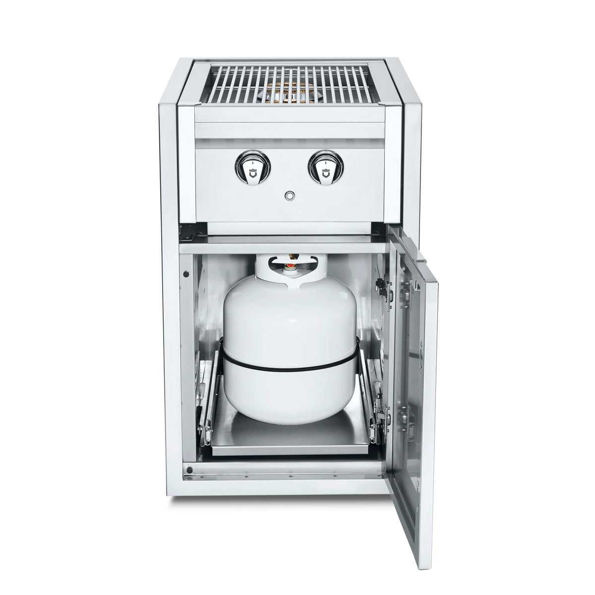 Crown Verity IBISC-SBLP-PH Stainless Steel Cabinet, 21 5/16" Wide, Silver - Default Title