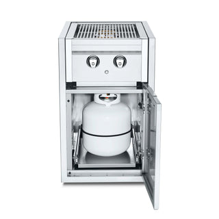 Crown Verity IBISC-SBLP-PH Stainless Steel Cabinet, 21 5/16" Wide, Silver - Default Title