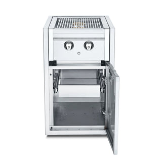 Crown Verity IBISC-SBNG-1D Stainless Steel Cabinet, 21 9/16" Wide, Silver - Default Title