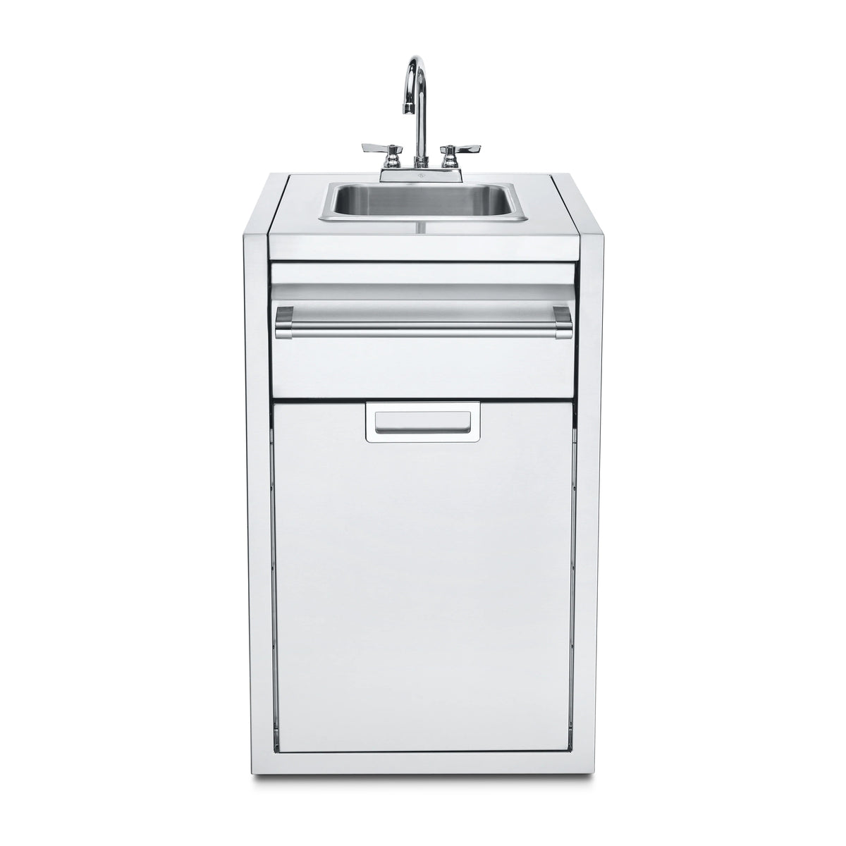 Crown Verity IBISC-SK Stainless Steel Cabinet, 29 1/8" x 21 1/2", Silver - Default Title
