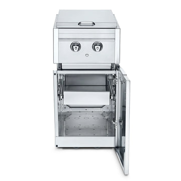 Crown Verity ICM-SBNG Stainless Steel Cabinet, 18 7/16" Wide, Silver - Default Title