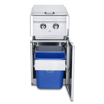 Crown Verity ICM-SBNG-GH Stainless Steel Cabinet, 18 7/16" Wide, Silver - Default Title