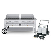 Crown Verity MCC Stainless Steel Outdoor Grill, 81" Wide - 46"