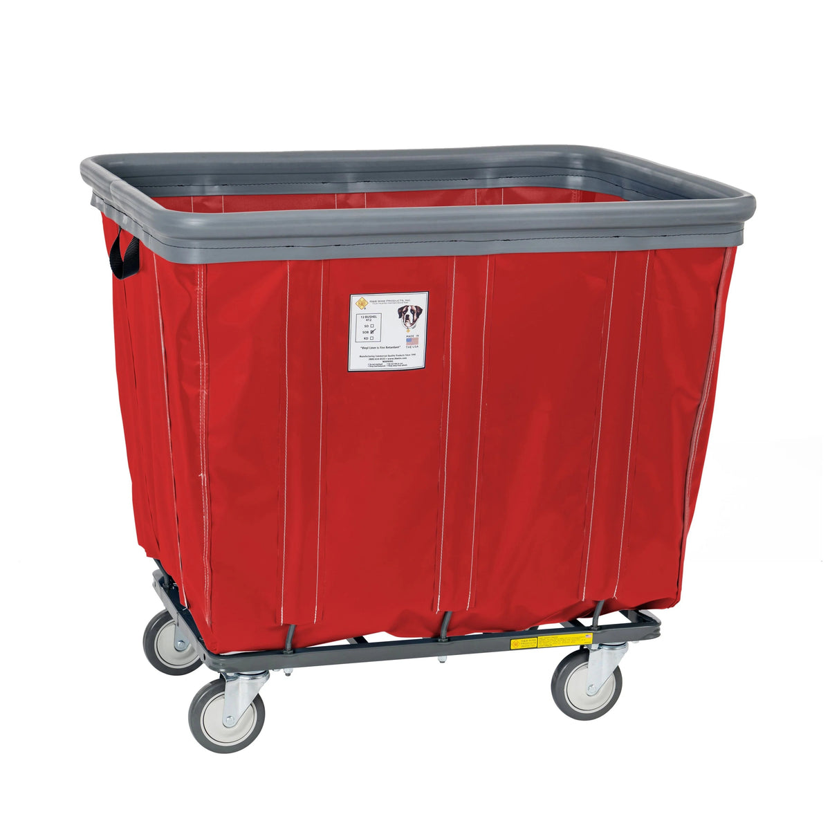 R&B Wire Products, Inc. 412SOBC Vinyl Truck, 29 1/2" x 39 1/2" - Red