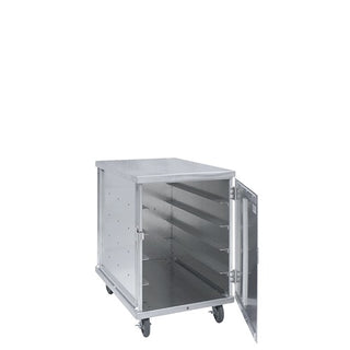 Cres Cor 101-1520-10 Aluminum Meal Delivery Cart, 10 Trays, Silver - Default Title